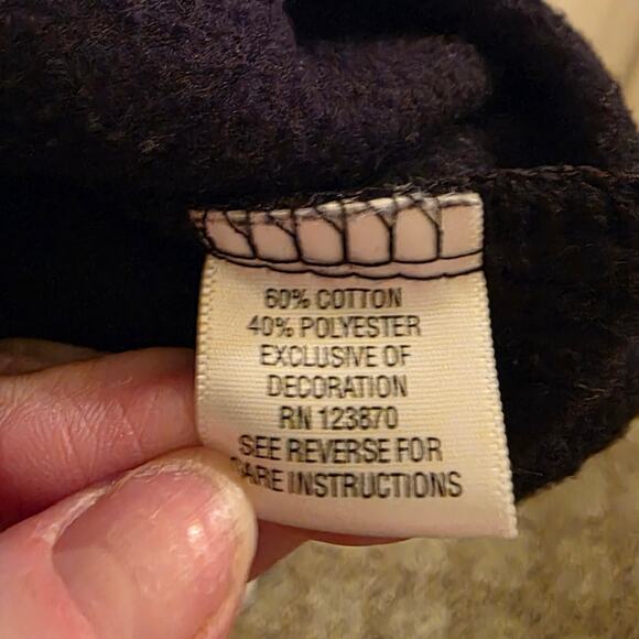 Vtg Winter Cardinal Embroidered Cardigan Sweater Holiday 2X Bird Black Red - Picture 7 of 8